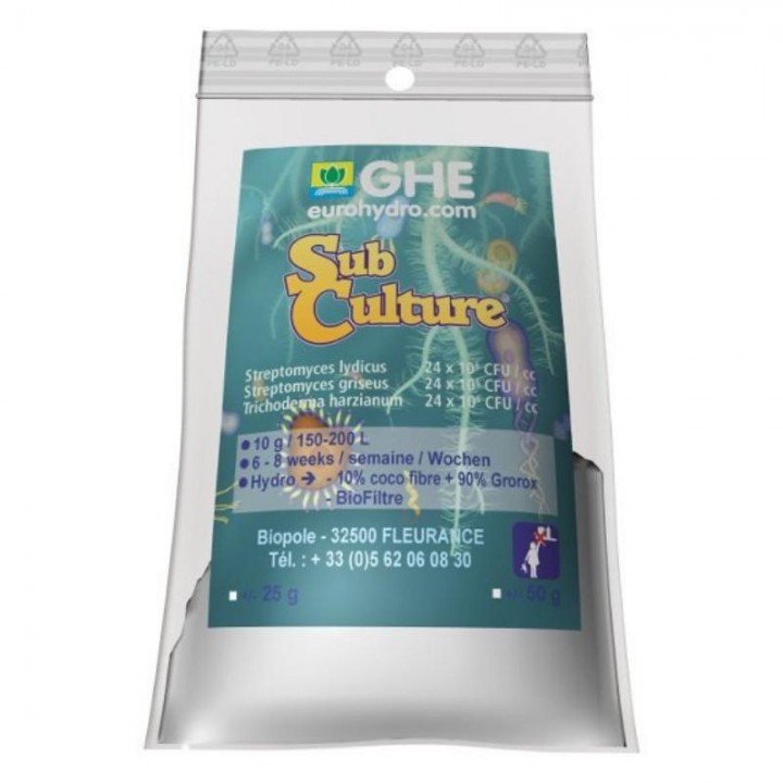 BioMagix - SubCulture GHE 25G (t°C)